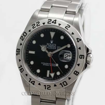 Rolex Explorer II Ref 16570 Steel Black Dial